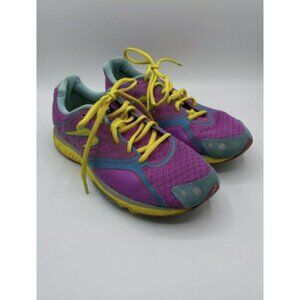 Newton Purple Yellow Sneakers 9.5 Women's Gravity